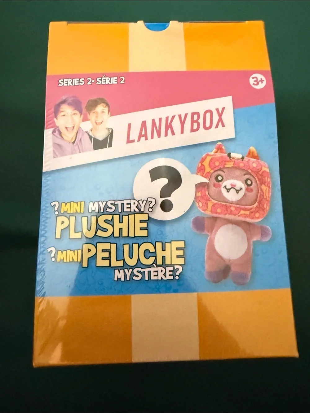 Mini Mystery Plushie - Orange & Blue Collectible Toy